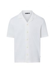 Finshley & Harding Męska koszulka polo Mężczyźni Bawełna biały jednolity, S. Białe koszulki polo męskie Finshley & Harding, na lato, m, bez wzorów, z bawełny, bez ramiączek. Za 199.95 zł.