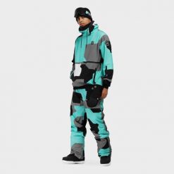 Męskie spodnie snowboardowe Sporty zimowe Siroko Sleet. Niebieskie spodnie snowboardowe męskie SIROKO, m, bez wzorów, snowboardowy. Za 424.00 zł.