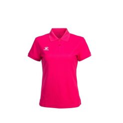 Kelme Polo Mujer Street Fucsia Unisex. Czerwone koszulki sportowe damskie Kelme, bez wzorów, na golfa. Za 103.35 zł.