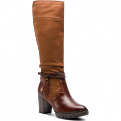 Kozaki TAMARIS - 1-25551-21 Cognac 305. Kozaki damskie marki Tamaris. W wyprzedaży za 249.00 zł.