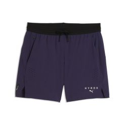 Męskie szorty PUMA × HYROX DRYELITE 5" PUMA. Fioletowe krótkie spodenki sportowe męskie Puma, m, bez wzorów, z materiału, na fitness i siłownię. Za 279.00 zł.