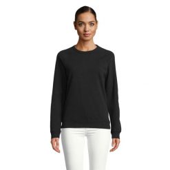 Bluza damska Sol's Nelson. Czarne bluzy sportowe damskie SOL'S, s, bez wzorów, bez kaptura, do jazdy konnej. Za 193.00 zł.