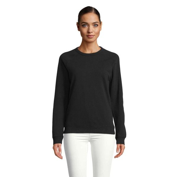 Bluza damska Sol's Nelson. Czarne bluzy sportowe damskie SOL'S, s, bez wzorów, bez kaptura, do jazdy konnej. Za 193.00 zł.