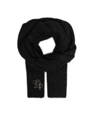 Liu Jo Szalik 2F6025 MA40S Czarny. Czarne czapki i kapelusze damskie Liu Jo, bez wzorów, z poliesteru. Za 379.99 zł.