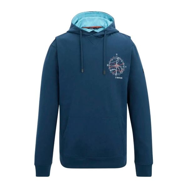Bluza z kapturem Regatta Cline. Szare bluzy męskie Regatta, m, bez wzorów, z bawełny, z kapturem. Za 149.99 zł.