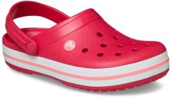 Chodaki Klapki Unisex Crocband 11016 Clog. Białe klapki męskie Crocs, z materiału. Za 231.99 zł.