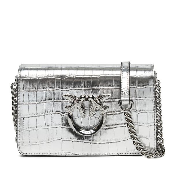 Torebka PINKO. Szare torebki do ręki damskie Pinko, bez wzorów, bez dodatków. Za 899.99 zł.