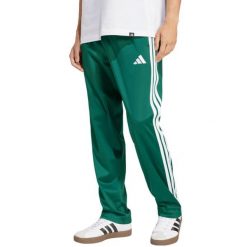 Spodnie męskie adidas Tricot Regular-Fit Open Hem. Zielone spodnie sportowe męskie Adidas, m, bez wzorów, z materiału. Za 153.99 zł.