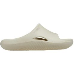 Klapki męskie Crocs Mellow Recovery Slide. Brązowe klapki męskie Crocs, z materiału. Za 192.35 zł.