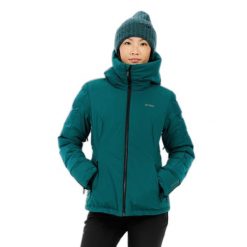 Damska kurtka narciarska Protest Mercury. Niebieskie kurtki damskie Protest, na zimę, bez wzorów, bez kaptura. Za 921.50 zł.