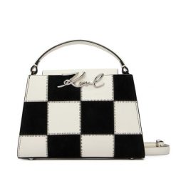 Torebka KARL LAGERFELD. Czarne torebki do ręki damskie KARL LAGERFELD, bez wzorów, bez dodatków. Za 1,299.00 zł.