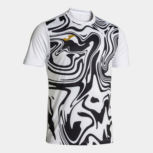 Koszulka Joma Lion II. Żółte koszulki sportowe męskie Joma, l, bez wzorów, z materiału, bez kołnierzyka, bez ramiączek, do piłki nożnej. Za 69.08 zł.