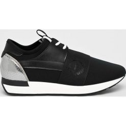 Pollini - Buty. Czarne obuwie sportowe damskie Pollini, bez wzorów, z materiału. W wyprzedaży za 539.90 zł.