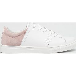 Skechers - Buty. Szare obuwie sportowe damskie Skechers, z gumy. W wyprzedaży za 239.90 zł.