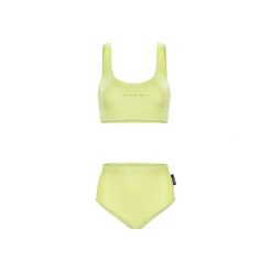 Strój Kąpielowy 2`częściowy Lemon. Żółte bikini damskie Harp team, z nadrukiem. Za 189.00 zł.
