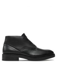 Tommy Hilfiger Trzewiki Tl Lth Boot FM0FM05265 Czarny. Czarne botki męskie Tommy Hilfiger, bez wzorów, ze skóry, bez zapięcia. Za 539.99 zł.