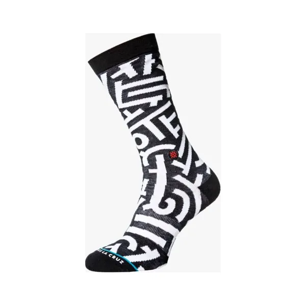 Stance Skarpety Anthem Aaron De La Cruz Mens , czarny, rozmiar L. Czarne skarpety damskie Stance, bez wzorów, z bawełny. W wyprzedaży za 49.99 zł.