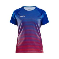 Damska koszulka Craft pro control stripe. Czerwone koszulki sportowe damskie Craft, s, bez wzorów, z materiału, bez kołnierzyka, bez ramiączek, na fitness i siłownię. Za 179.95 zł.
