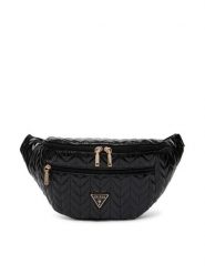 Guess Nerka Cheryl Travel TWQN97 20080 Czarny. Czarne torebki do ręki damskie Guess, z aplikacjami, ze skóry, bez dodatków. Za 589.99 zł.