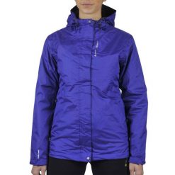 Dwustronna kurtka wiatroszczelna damska Peak Mountain Ajik. Niebieskie kurtki damskie Peak Mountain, m, bez wzorów, z polaru, bez kaptura. Za 182.00 zł.