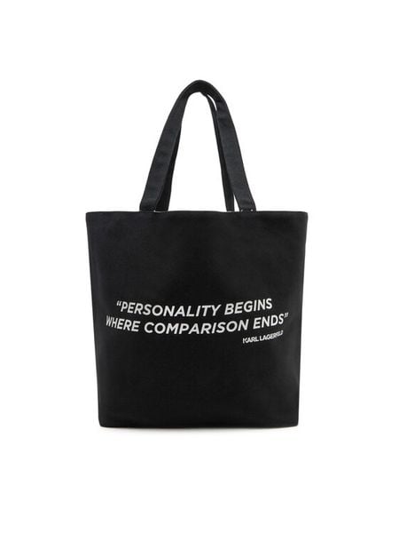 KARL LAGERFELD Torebka A1W50047 Czarny. Czarne torebki do ręki damskie KARL LAGERFELD, bez wzorów, z materiału, bez dodatków. Za 209.99 zł.