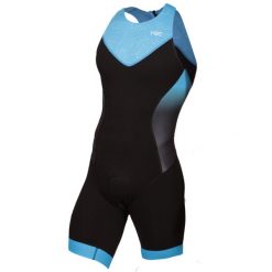 Strój triathlonowy bez rękawów Mako Trifonction Team. Niebieskie buty sportowe męskie MAKO, bez zapięcia, rowerowe. Za 548.50 zł.