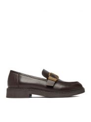 Lasocki Loafersy CEO-WI16-ANTILA-01 Brązowy ciemny. Brązowe mokasyny damskie Lasocki, ze skóry. Za 239.99 zł.