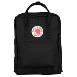 Plecak sportowo-turystyczny Kanken. Czarne torby i plecaki dziecięce Fjällräven, z materiału. Za 329.99 zł.
