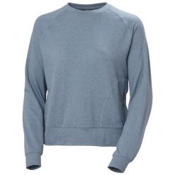 Bluza damska Helly Hansen Tyri. Niebieskie bluzy damskie Helly Hansen, l, bez wzorów, z elastanu, bez kaptura. Za 368.00 zł.