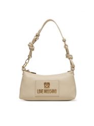 LOVE MOSCHINO Torebka JC4241PP0OKC0110 Kremowy. Białe torebki do ręki damskie Love Moschino, bez wzorów, ze skóry, bez dodatków. Za 709.99 zł.