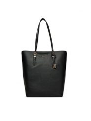 MICHAEL Michael Kors Torebka Quinn 30S5GQNT3L Czarny. Czarne torebki do ręki damskie MICHAEL Michael Kors, bez wzorów, ze skóry, bez dodatków. Za 679.99 zł.