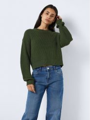 Noisy May Sweter Maysa 27021536 Zielony Relaxed Fit. Zielone swetry damskie Noisy may, xl, bez wzorów, z syntetyku, bez kołnierzyka, bez ramiączek, bez kaptura. Za 79.99 zł.