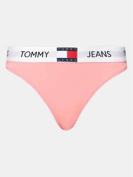 Tommy Jeans Figi klasyczne UW0UW04693 Różowy. Czerwone figi damskie Tommy Jeans, xs, bez wzorów, z bawełny. Za 59.99 zł.