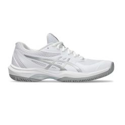Damskie buty do tenisa Asics Game FF. Białe obuwie sportowe damskie Asics, bez wzorów, z gumy, tenisowe. Za 389.00 zł.