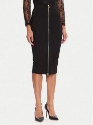 Rinascimento Spódnica ołówkowa CFC0126163003 Czarny Slim Fit. Czarne spódnice damskie Rinascimento, xl, bez wzorów, z wiskozy, ołówkowe. Za 339.99 zł.