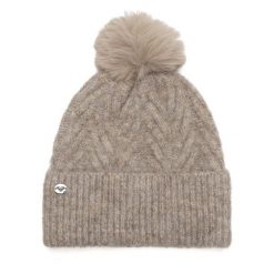 Czapka Roxy. Brązowe czapki i kapelusze damskie Roxy, na zimę, bez wzorów. Za 59.99 zł.