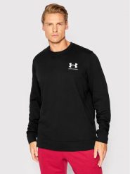 Under Armour Bluza Ua Rival Terry 1370404 Czarny Relaxed Fit. Czarne bluzy męskie Under Armour, m, bez wzorów, z bawełny, bez kaptura. Za 119.99 zł.