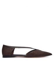 Max Mara Klapki 2614521212600 Brązowy. Brązowe klapki damskie Max Mara, bez wzorów, ze skóry, bez obcasa. Za 2,279.00 zł.