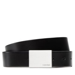 Pasek Calvin Klein. Czarne paski damskie Calvin Klein, bez wzorów. Za 189.99 zł.