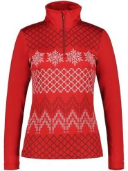 Koszulka Damska Luhta Puolakkavaara. Czerwone koszulki sportowe damskie Luhta, s, bez wzorów, z materiału, bez kołnierzyka, bez ramiączek, narciarskie. Za 309.00 zł.
