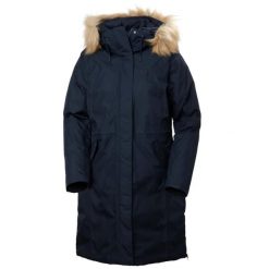 Parka dla kobiet Helly Hansen Vega. Niebieskie parki damskie Helly Hansen, bez wzorów, bez kaptura. Za 1,435.50 zł.