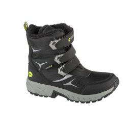Buty zimowe chłopięce, Pinecreek Tex T. Czarne buty zimowe chłopięce Lotto, bez wzorów, bez zapięcia. Za 179.99 zł.