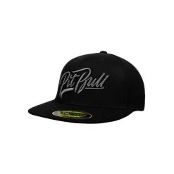 Czapka męska Pitbull Full Cap El Jefe Fitted. Czarne czapki i kapelusze męskie PITBULL, na wiosnę, bez wzorów. Za 149.00 zł.