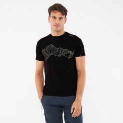 T-shirt męski VIKING Lenta Bamboo Light. Szare t-shirty męskie Viking, l, bez wzorów, bez kołnierzyka. Za 129.90 zł.