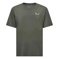 T-shirt Salewa Eagle Vocab. Czarne t-shirty męskie Salewa, s, bez wzorów, z bawełny, klasyczne, bez kołnierzyka. Za 240.50 zł.
