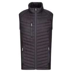 Bezrękawnik Hybrydowy Męski Navigate Pikowany. Czarne bluzy męskie Regatta, m, bez wzorów, bez kaptura. Za 168.99 zł.