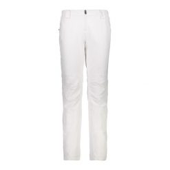 Spodnie narciarskie damskie CMP 3W05376. Białe spodnie materiałowe damskie CMP, l, bez wzorów, narciarskie. Za 719.99 zł.