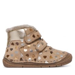 Śniegowce Froddo. Brązowe śniegowce dziewczęce Froddo, bez zapięcia. Za 369.99 zł.