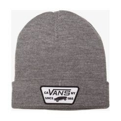 Vans Czapka Zimowa Milford , szary, rozmiar ONE SIZE. Szare czapki i kapelusze damskie Vans, bez wzorów, z materiału. Za 79.99 zł.