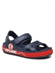 Coqui Sandały 8861-407-2109 Granatowy. Niebieskie sandały chłopięce Coqui, z tworzywa sztucznego, bez zapięcia. Za 69.99 zł.